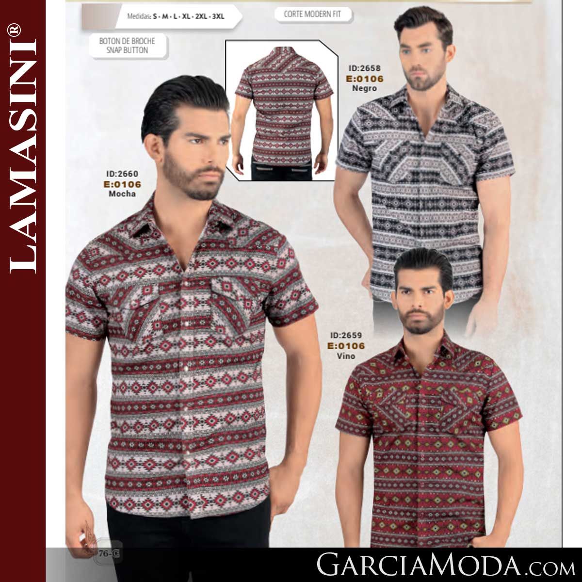 Camisas lamasini online