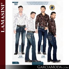 Pantalon Lamasini Western 1867-Medium_Blue-Dark_Blue