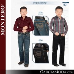 Camisa Lamasini niño 1442-Negro-Vino-Blanco-1470-Beige-1469-Beige
