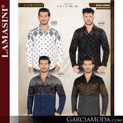 Camisa Vaquera Lamasini Jeans 1415 Olivo