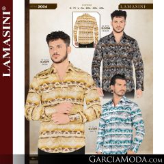 Camisa Vaquera Lamasini Jeans 1415 Olivo