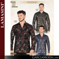 Camisa Vaquera Lamasini Jeans  1415 Olivo