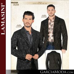 Saco Lamasini Western 35204-Black_Gold-Black_Silver