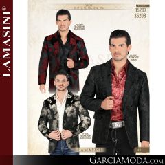 Saco Lamasini Western 35207-Black_Red-35207-Black-Black_Gold