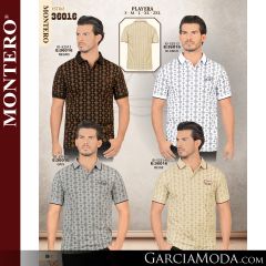 Camisa Vaquera Montero Western 36016-Negro-Blanco-Gris-Beige