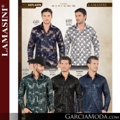 Camisa Vaquera Lamasini Jeans 1415 Olivo
