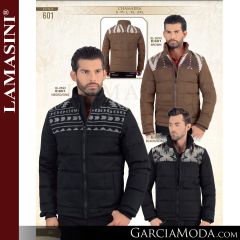 Chamara De Inverno Lamasini Western 601-Brown-Negro_Gris-Black_Khaky