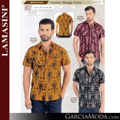 Camisa Vaquera Montero Western 0105-Vino-Camel-Negro
