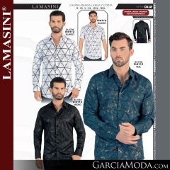 Camisa Vaquera Lamasini Jeans  1415 Olivo