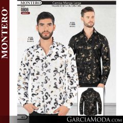Saco Montero Western 0806-Negro-Blanco