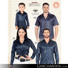 Camisa El General Western Wear 43113-Beige-Vino
