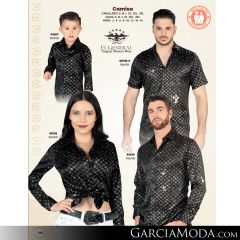 Camisa El General Western Wear 43113-Beige-Vino