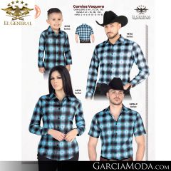 Camisa El General Western Wear 43113-Beige-Vino