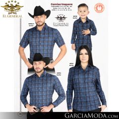 Camisa El General Western Wear 43113-Beige-Vino