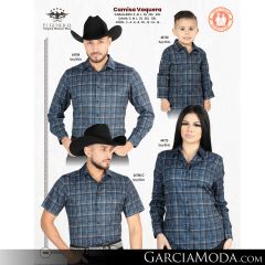 Camisa El General Western Wear 43113-Beige-Vino