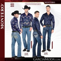 Chamarra Montero Western Wear 0835-Vino-Negro