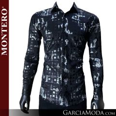 Camisa Vaquera Montero Western MT0807-White