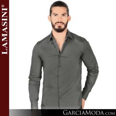 Camisa Vaquera Lamasini 1436-Gris