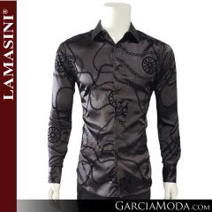Camisa Vaquera Lamasini 1821-black