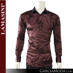 Camisa Vaquera Lamasini 1821-brown