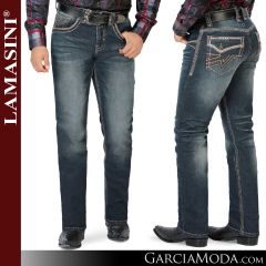 Pantalon Lamasini Western 1859-Dark-Stone