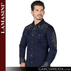 Camisa Vaquera Lamasini 2200-Navy