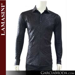 Camisa Vaquera Lamasini 4428-black