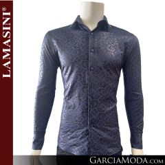 Camisa Vaquera Lamasini 4428-navy