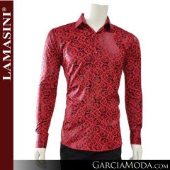Camisa Vaquera Lamasini 4428-red