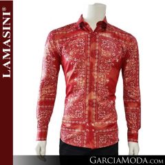 Camisa Vaquera Lamasini 4432-red