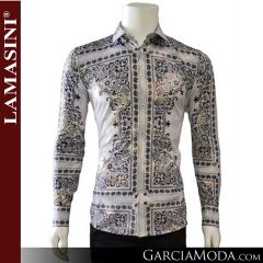 Camisa Vaquera Lamasini 4432-white