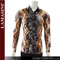 Camisa Vaquera Lamasini 4434-black