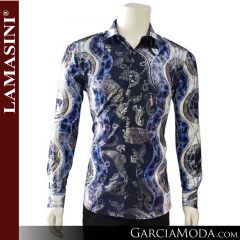 Camisa Vaquera Lamasini 4434-blue