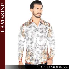 Camisa Vaquera Lamasini 4439-Blanco