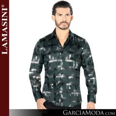 Camisa Vaquera Lamasini 4452-Teal