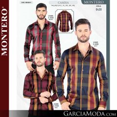 Camisa Vaquera Montero Western 0438-Negro-Navy