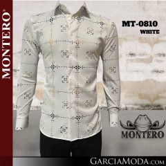 Camisa Vaquera Montero Western 0810-White