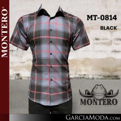 Camisa Vaquera Montero Western 0814-Black