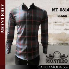 Camisa Vaquera Montero Western 0814-Blackl