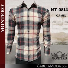 Camisa Vaquera Montero Western 0814-Camell