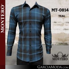 Camisa Vaquera Montero Western 0814-Teall