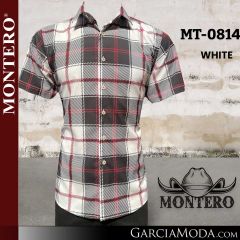 Camisa Vaquera Montero Western 0814-White