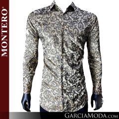 Camisa Vaquera Montero Western 3302-Khaki