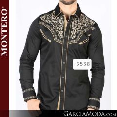 Camisa Vaquera Montero Western 3538-Black