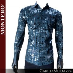 Camisa Vaquera Montero Western MT0807-Green