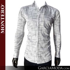 Camisa Vaquera Montero Western MT0813-White