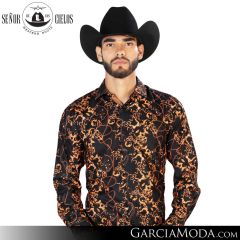 Camisa Vaquera El Senor De Los Cielos Western 126268-Black