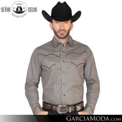 Camisa Vaquera El Senor De Los Cielos Western 42608-Khaki