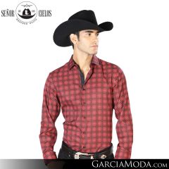 Camisa Vaquera El Senor De Los Cielos Western 43552-Red
