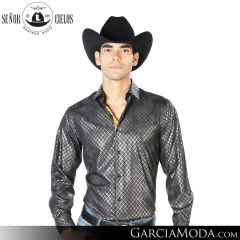 Camisa Vaquera El Senor De Los Cielos Western 43576-Black